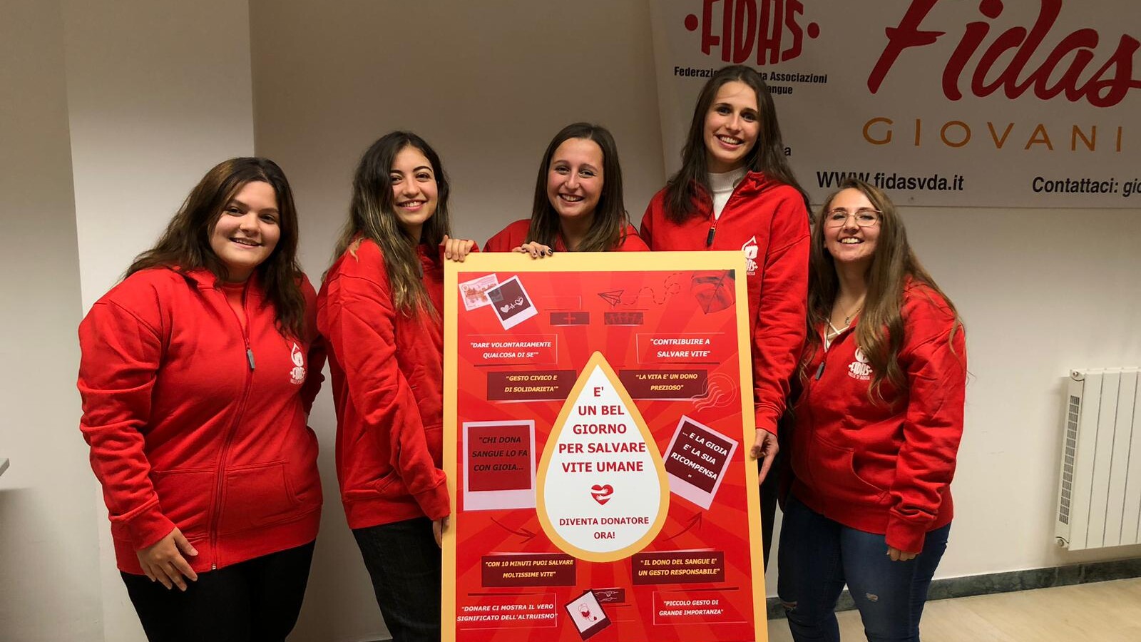 Un QR Code per donare sangue: la proposta dei Giovani FIDAS valdostani